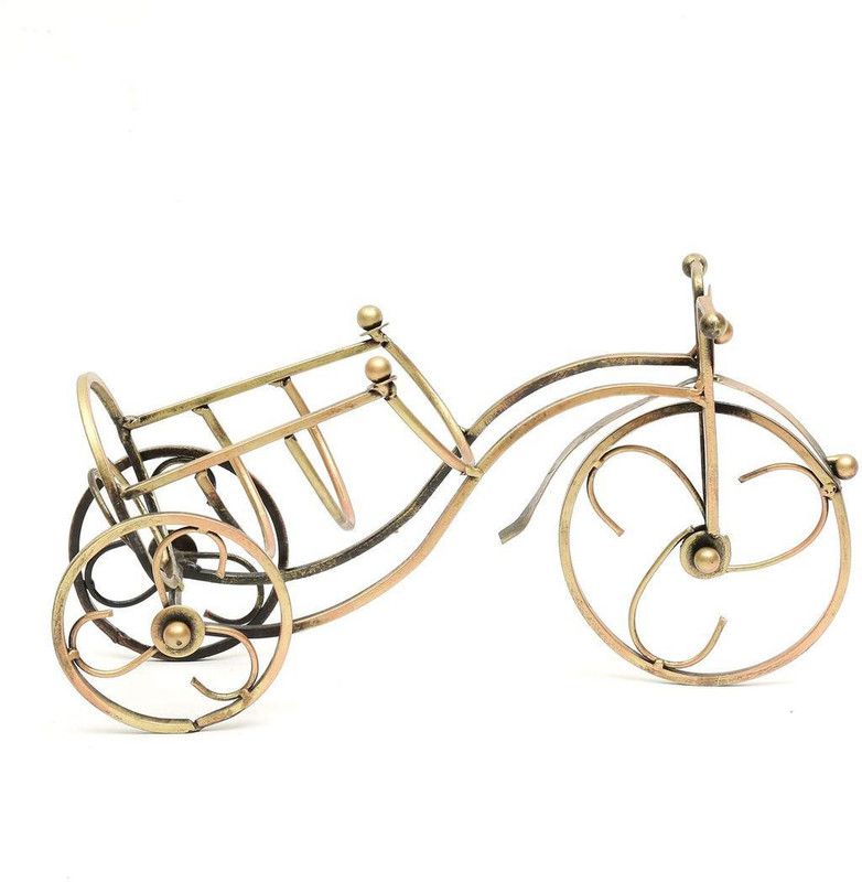 Craft Edge Decorative Showpiece - 4 cm  (Iron, Brown)
