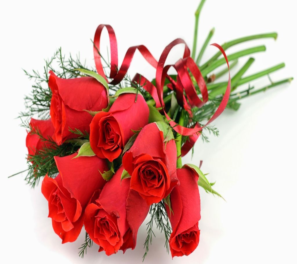 Pack of 6 Pieces Artificial flowers Rose