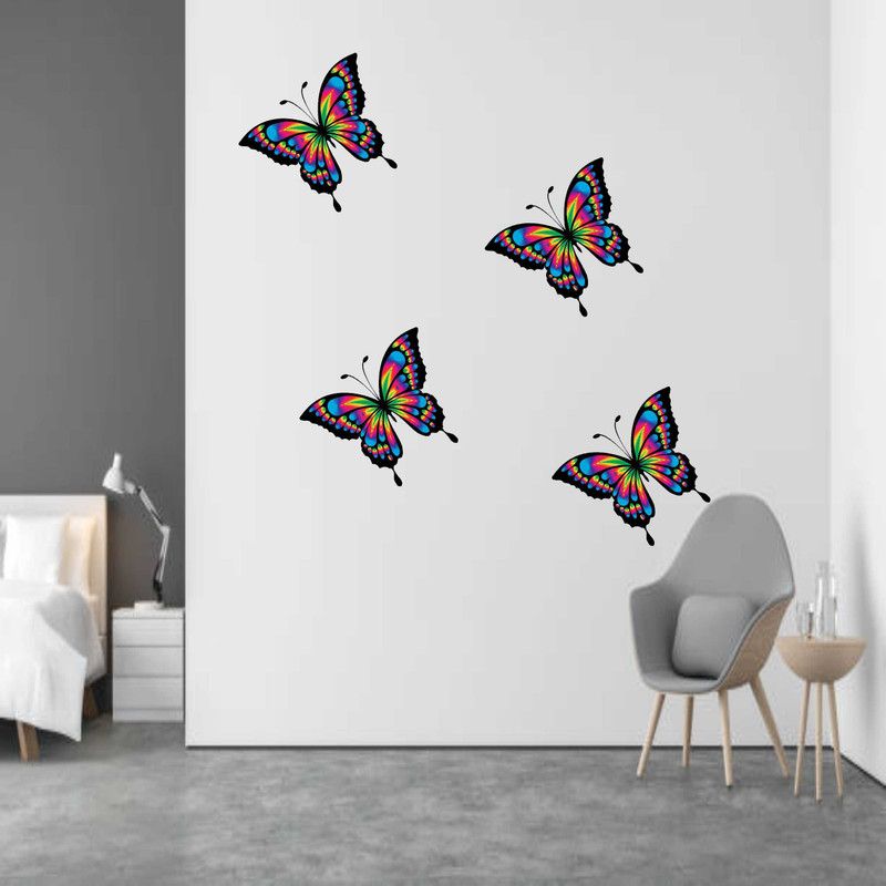 Mywall 26 cm Wall Sticker for Living Room/Bedroom/Office , PVC Vinyl Sticker(26 Cm X 21 Cm) Removable Sticker  (Pack of 1)