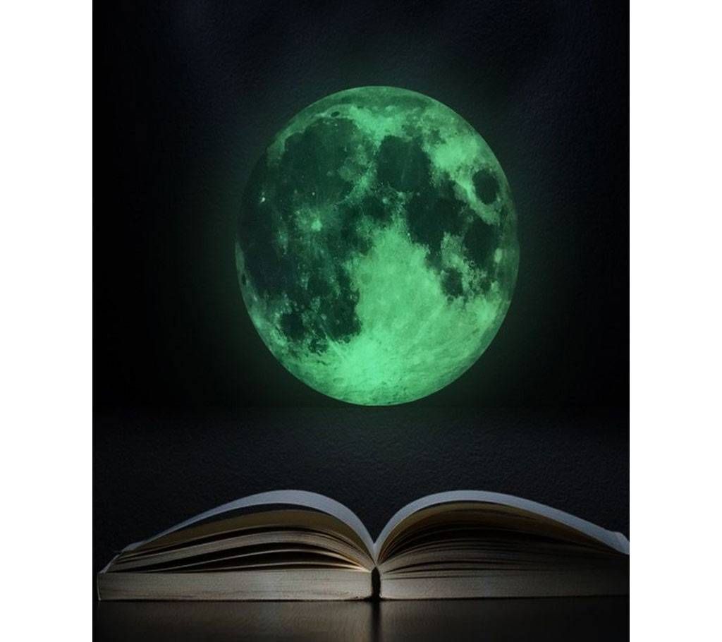 Luminous DIY 3D Moon Earth Wall Stickers
