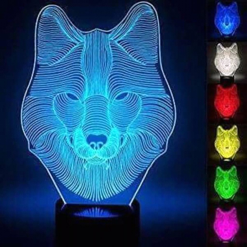Tiger Remote Control Lamp