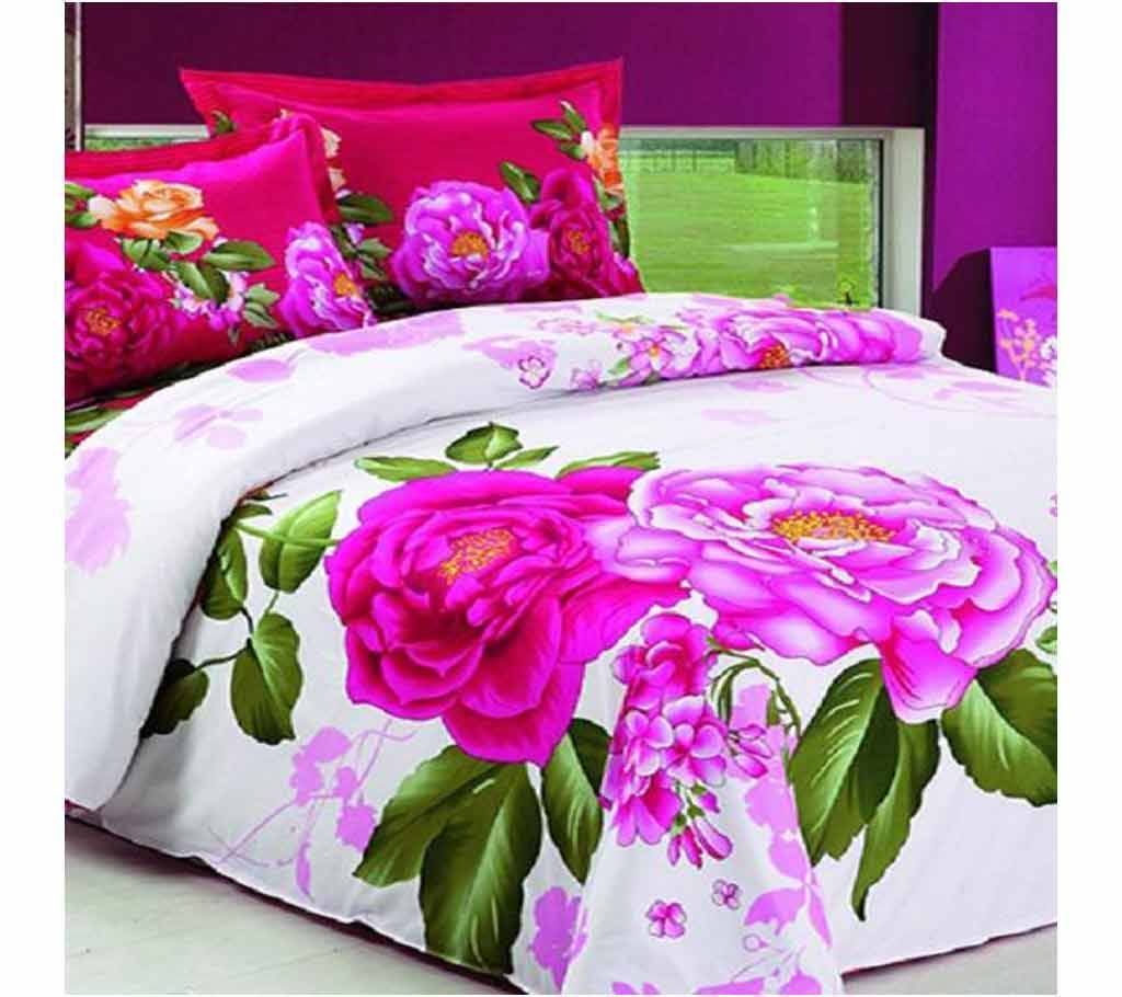 semi Double size cotton bed sheet set 