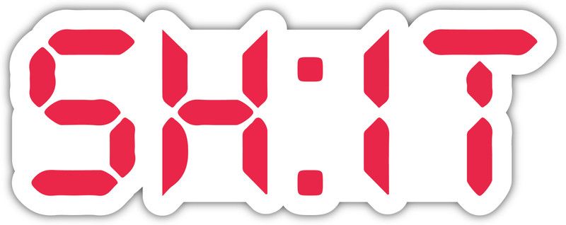 signEver 0.1 cm Cute Smiley Vinyl Decal Printed Coding Programming Developer Self Adhesive Sticker  (Pack of 1)