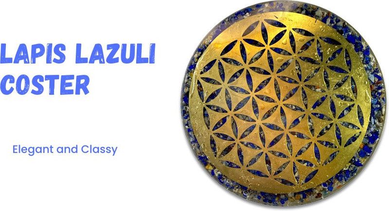 Spiritual Elementz Decorative Showpiece - 1 cm  (Crystal, Blue)