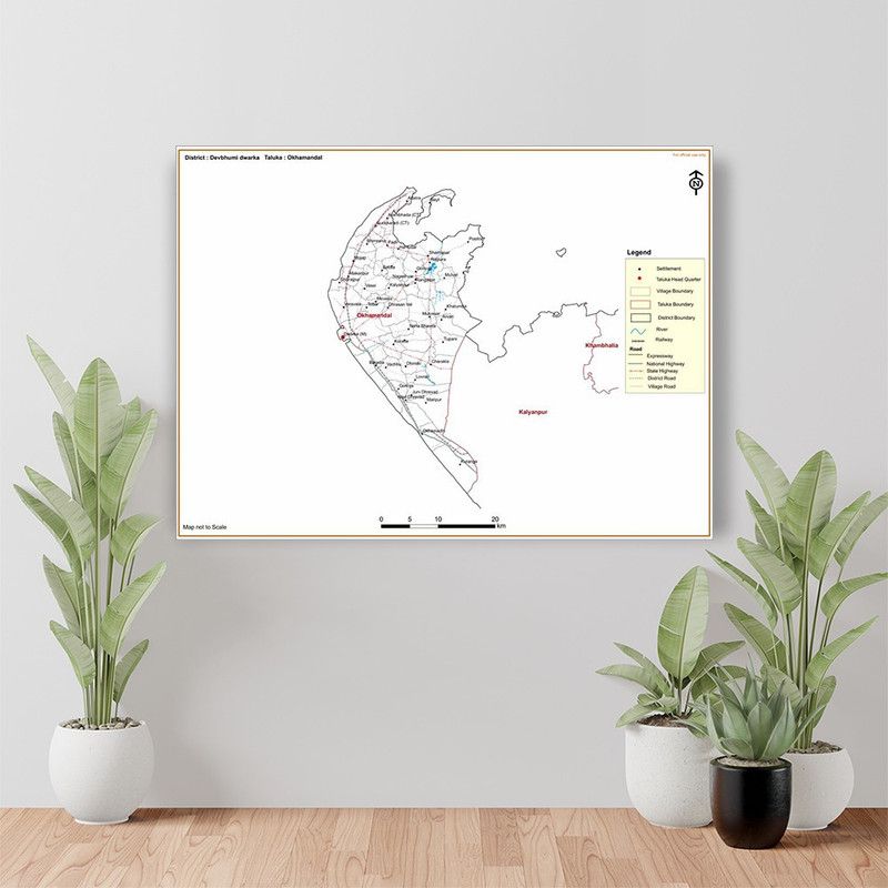 BRITISH TERMINAL 60 cm Devbhumi Dwarka DISTRICT Okhamandal TALUKA Self Adhesive Sticker  (Pack of 1)