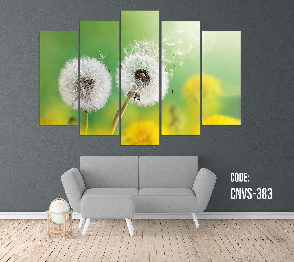 CNVS-383 Dandelion Flower Wall Canvas Art Prints 72 inch x 36 inch