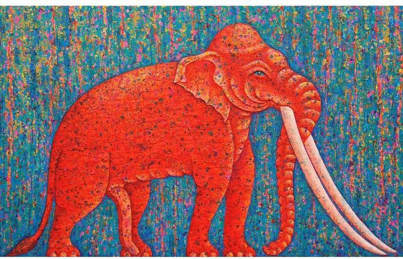 Artzfolio Canvas 41 inch x 25.6 inch Painting  (Without Frame)