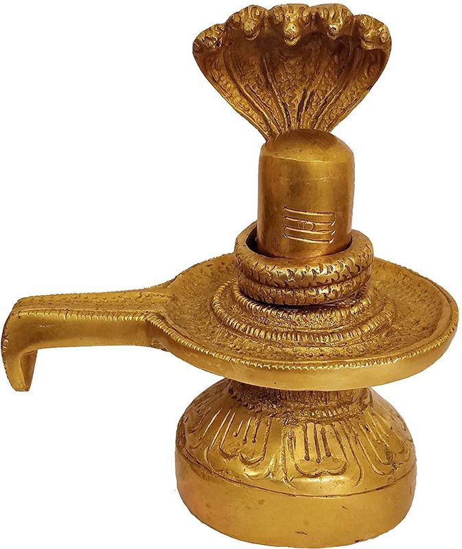 GURU JEE Decorative Showpiece - 12.7 cm  (Brass, Gold)