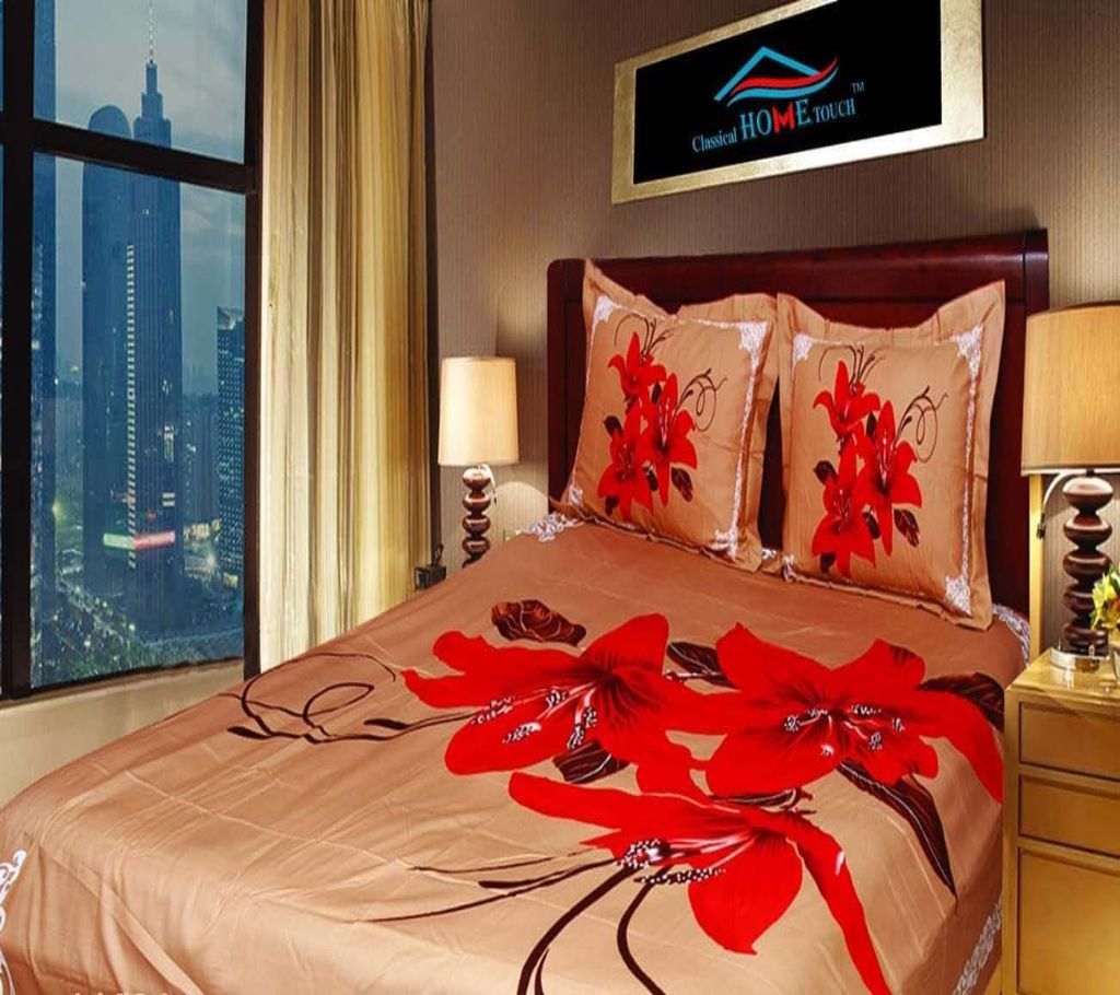 King Size Panel Bedsheet - 24 (2) - ANJ