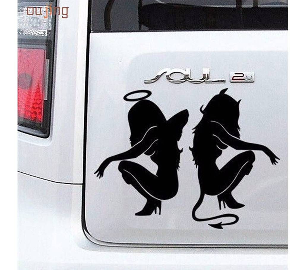 Anger Devil Beauty switch sticker 