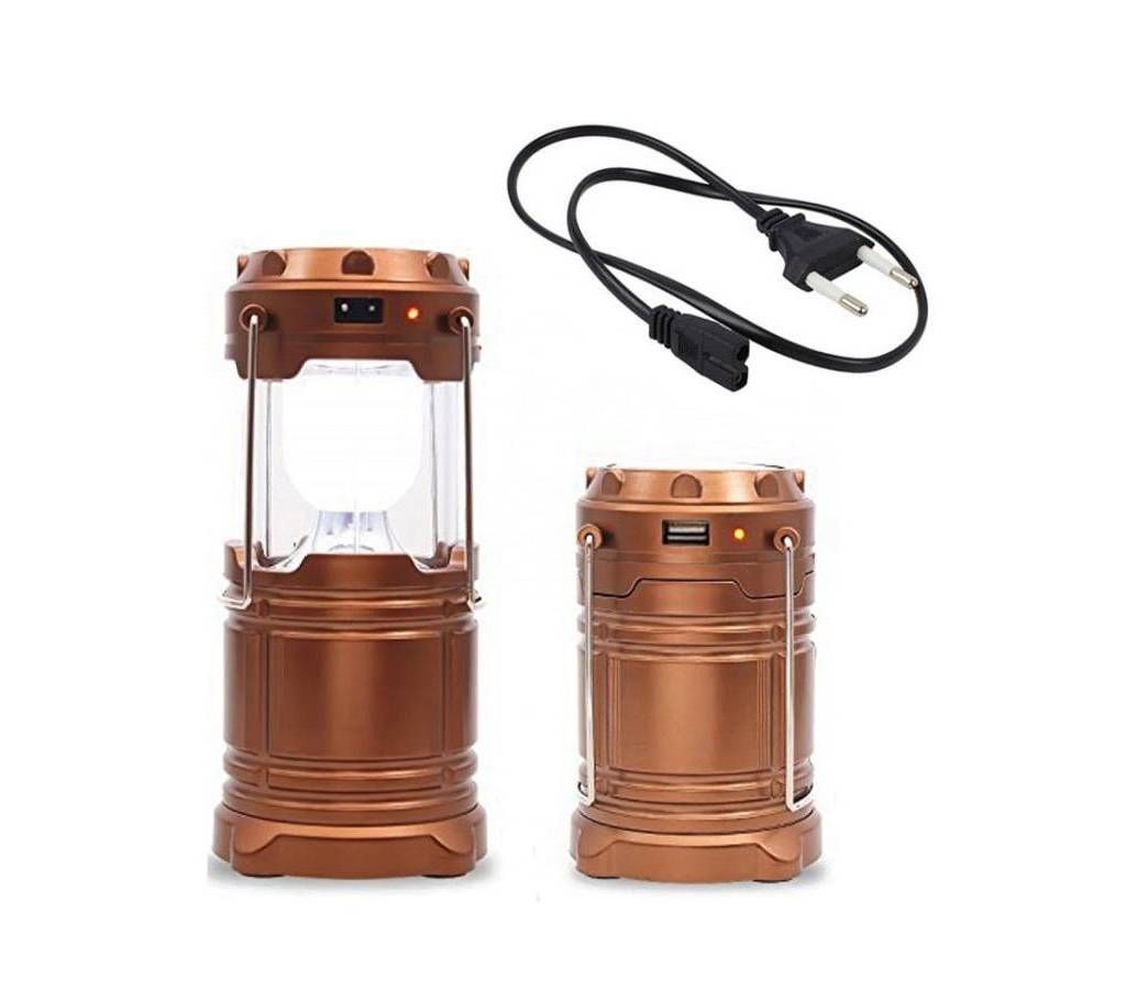Rechargeable Solar Camping lamp + USB power bank