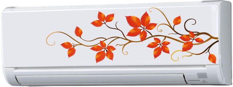 SUDARSHAN STICKER 22 cm Air Conditioner Sticker - Decorative AC - Air conditioner - Sticker (66 cm x 22 cm) Self Adhesive Sticker  (Pack of 1)