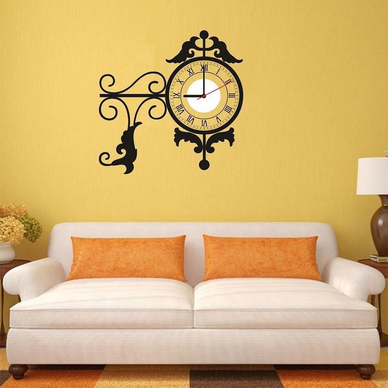 SYGA 30 cm SYGA Royal Wall Clock Stickers Sticker  (Pack of 1)