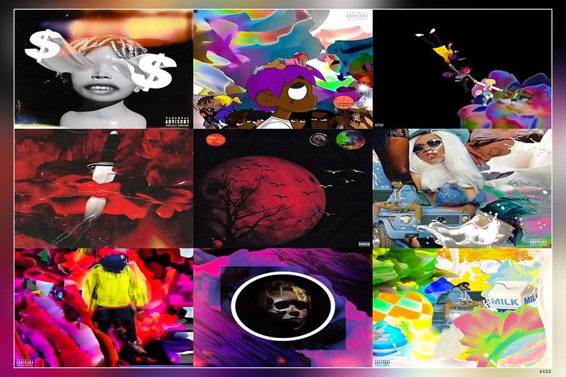 Lil Uzi Vert Album Cover Size Matte Finish Poster Paper Print  (12 inch X 18 inch)