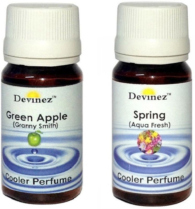 Devinez Spring (Aqua Fresh), Green Apple Aroma Oil  (2 x 60 ml)