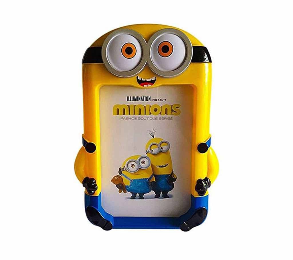Plastic Minnion Photo Frame - Yellow