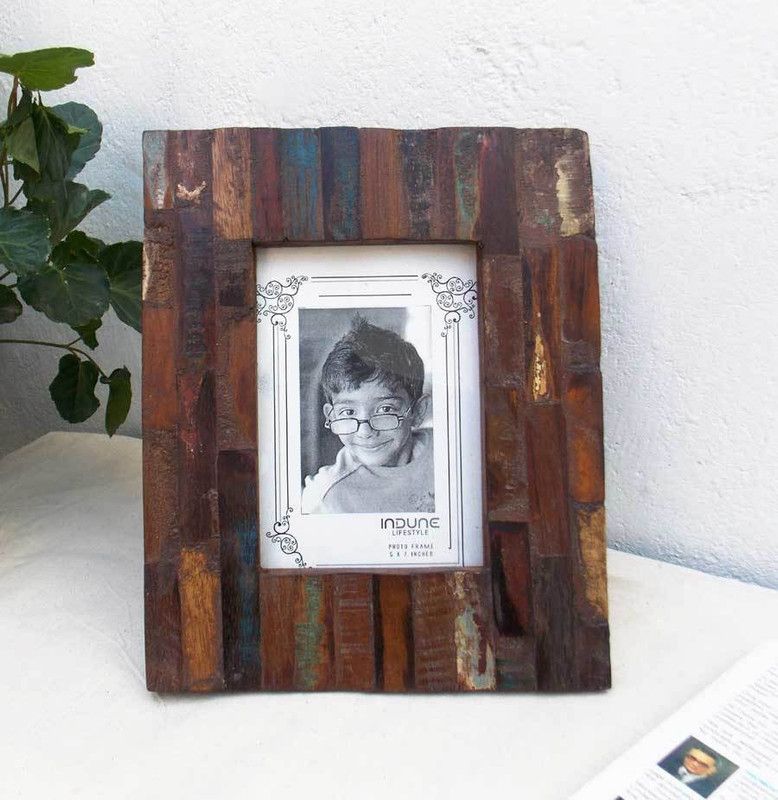 Indune Leather Personalized, Customized Gift Best Friends Reel Photo Collage gift for Friends, BFF with Frame, Birthday Gift,Anniversary Gift Table  (Multicolor, 1 Photo(s), 5