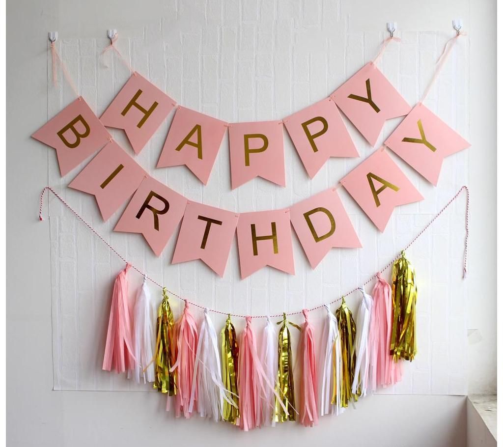 Happy Birthday banner