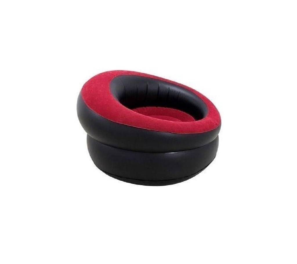 Air Round Sofa - Black and Red