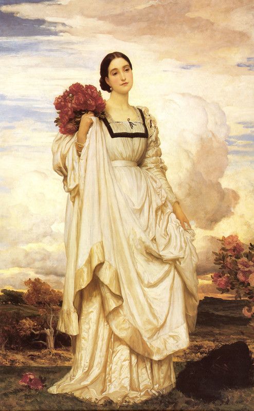 Elegance BEAUTIFUL LADY Canvas 32 inch x 19.75 inch Painting  (Without Frame)