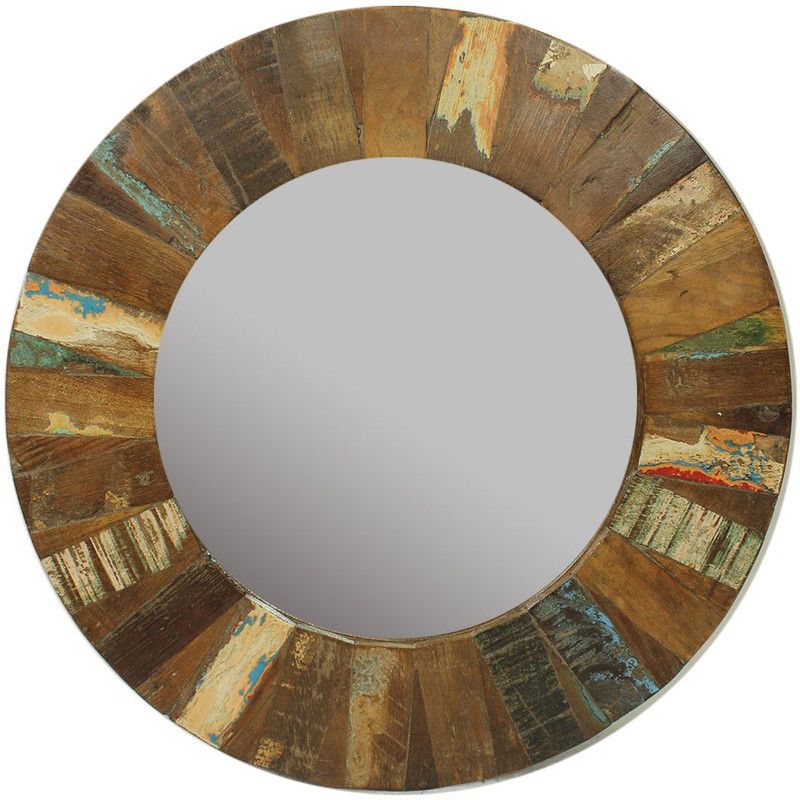 Indune E07059A Decorative Mirror  (Round)