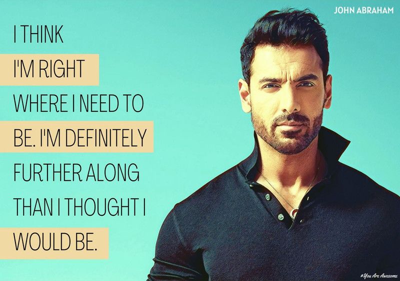 John Abraham Indian Actor Art Effect Quotes Poster 01 (18inchx12inch) Photographic Paper  (12.01 inch X 18.01 inch, Rolled)
