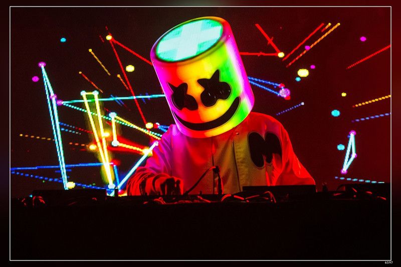 New Marshmello Rare Matte Finish Poster Paper Print  (12 inch X 18 inch)