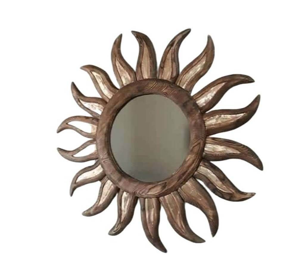 Octopus Design Wooden Mirror