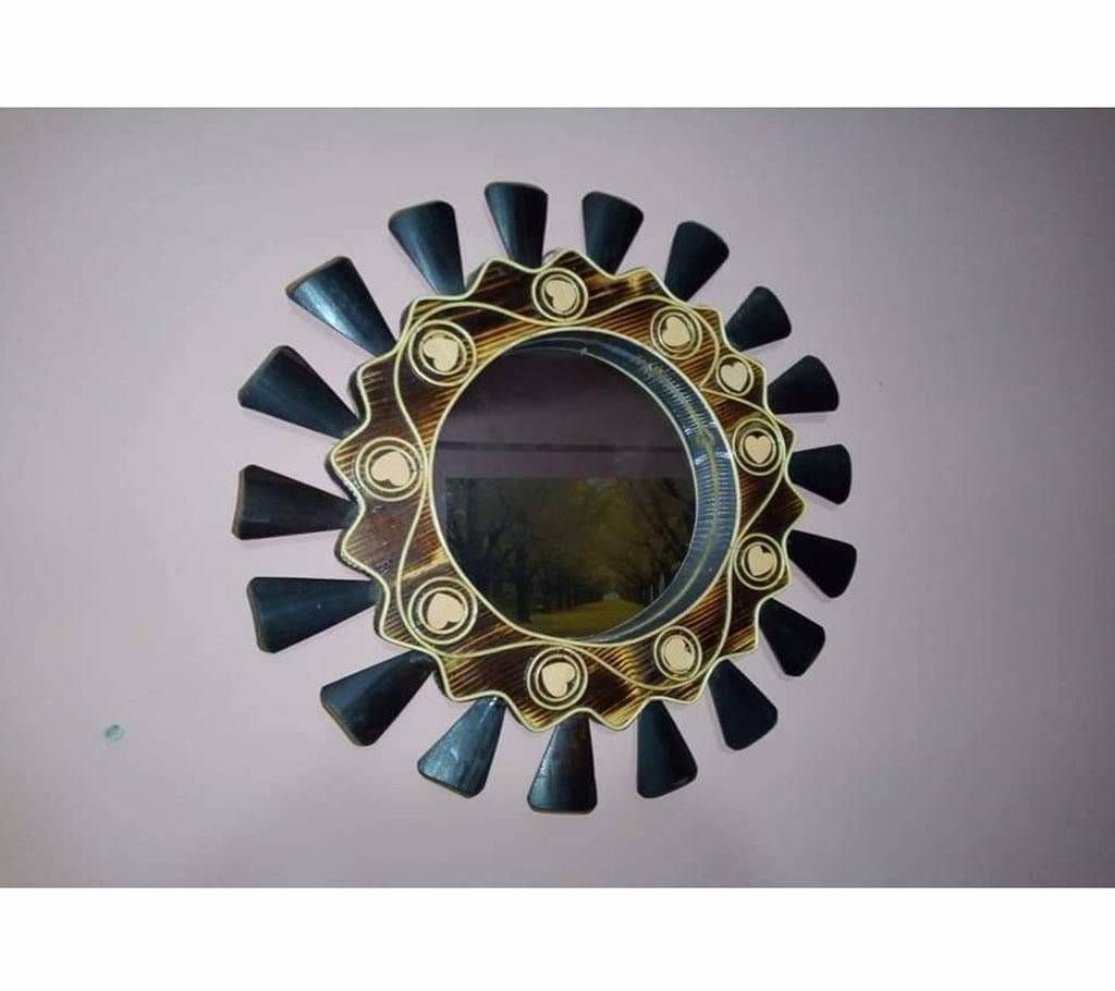 Wooden Made Wall Mirror 2