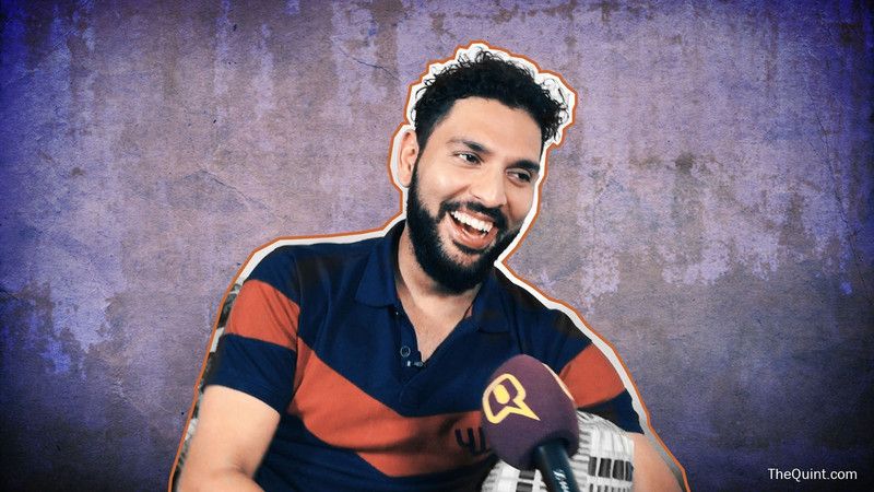 Yuvraj singh poster Multicolor Photo Paper Print Poster Photographic Paper  (12 inch X 18 inch, Rolled)