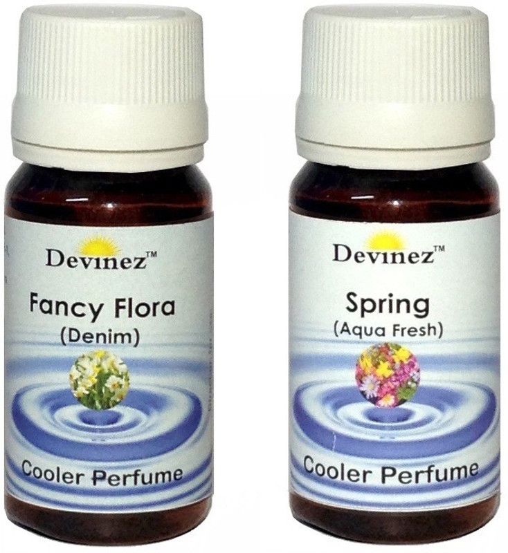 Devinez Spring (Aqua Fresh), Fancy Flora (Denim) Aroma Oil  (2 x 60 ml)