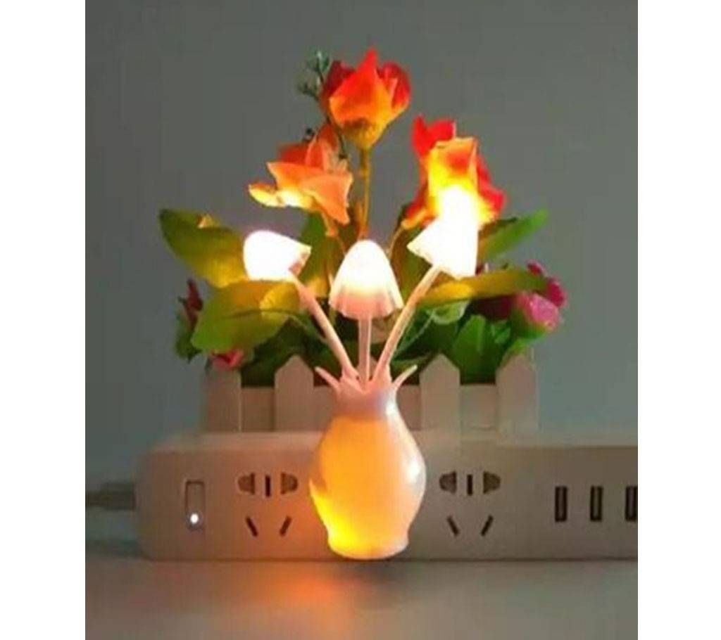 Mashroom Rose Led Night Light