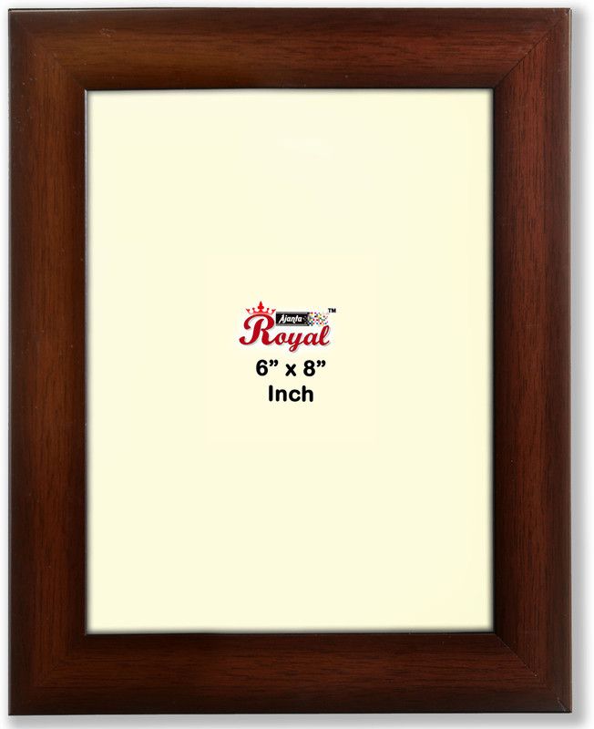 AJANTA ROYAL Glass Personalized, Customized Gift Best Friends Reel Photo Collage gift for Friends, BFF with Frame, Birthday Gift,Anniversary Gift Wall  (Brown, 1 Photo(s), 6"x8")