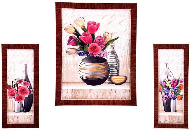 BM Traders Wood Personalized, Customized Gift Best Friends Reel Photo Collage gift for Friends, BFF with Frame, Birthday Gift,Anniversary Gift Wall  (Multicolor, 3 Photo(s), 25 x 15 cm, 25 x 33 cm, 25 x 15 cm)