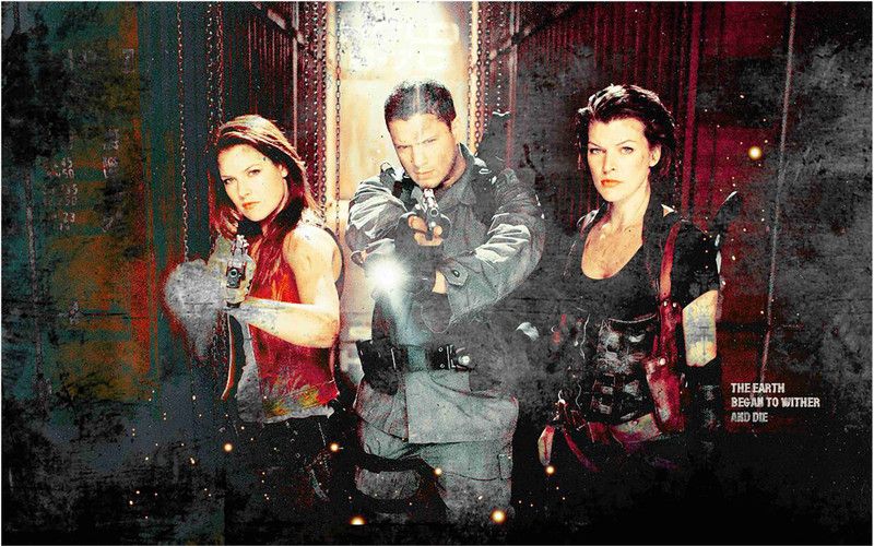 Resident Evil Movie Wall Poster For Room With Gloss Lamination M8 Paper Print  (12 inch X 18 inch, Rolled)