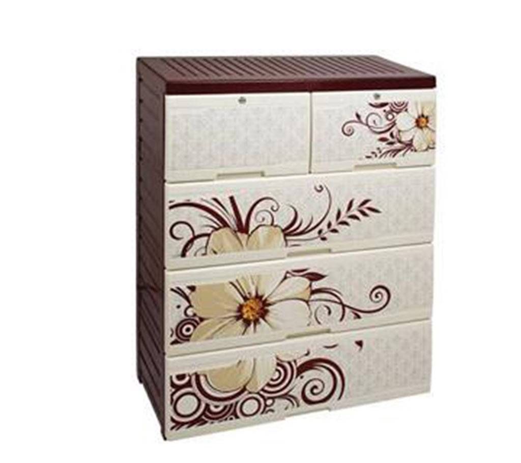 Flossy Daisy Wardrobe (Double Four Drawer)