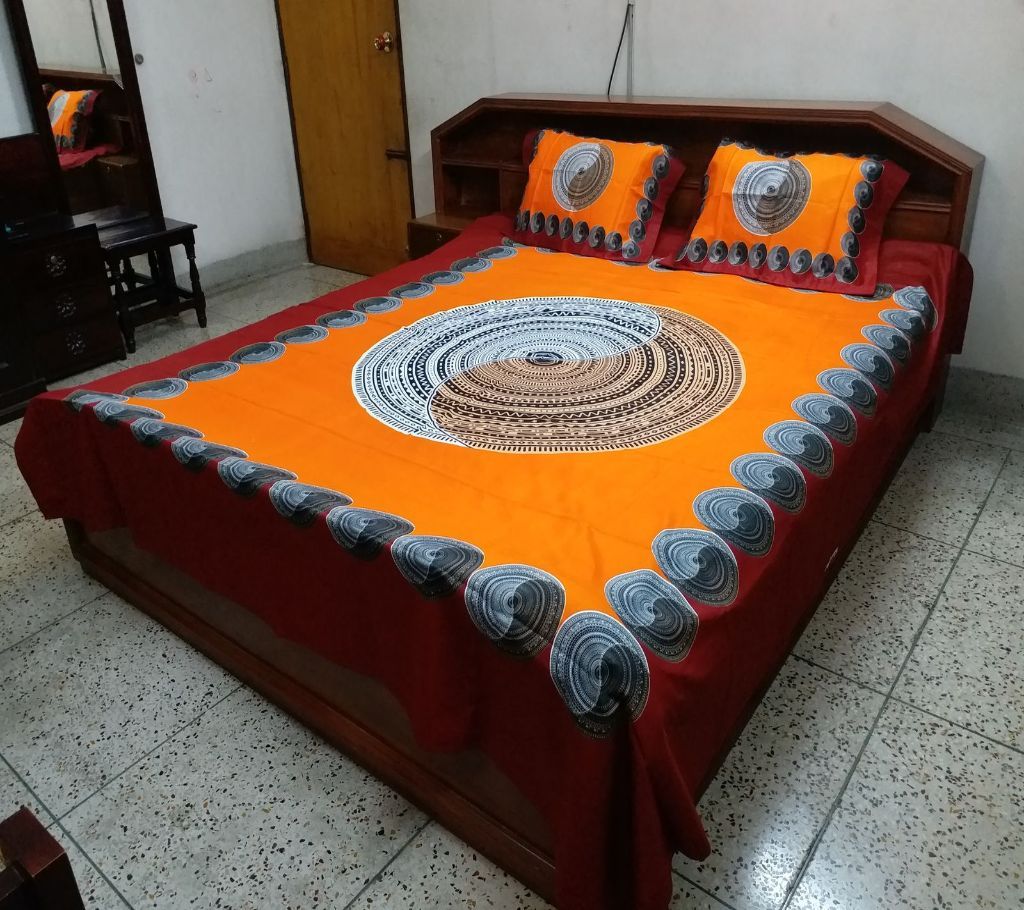 King Size Panel Bedsheet - 48 - ANJ