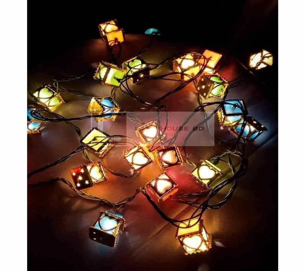 LED MULTI COLOUR LOVE BOX-28pcs-12feet