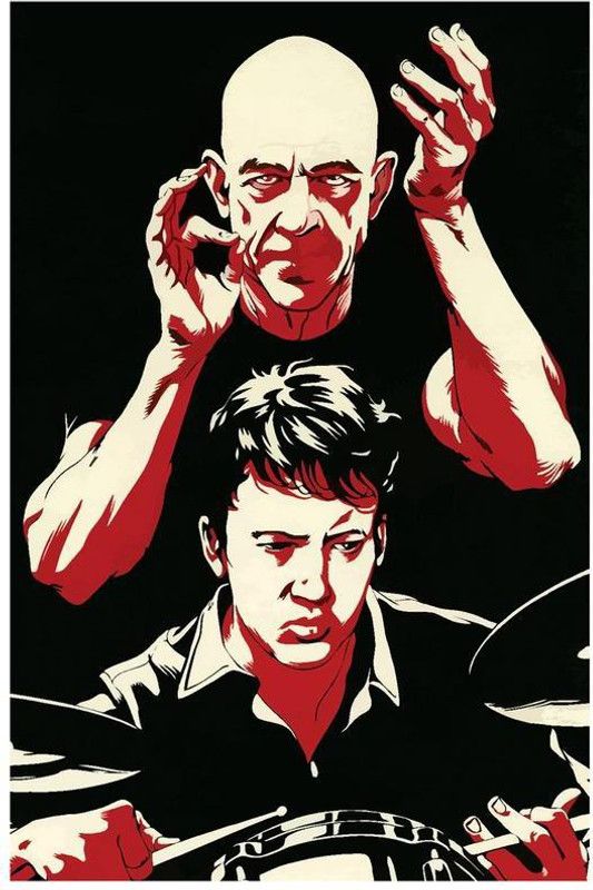 Whiplash Movie Poster | Movie Posters For Room Paper Print  (18 inch X 12 inch, Rolled)