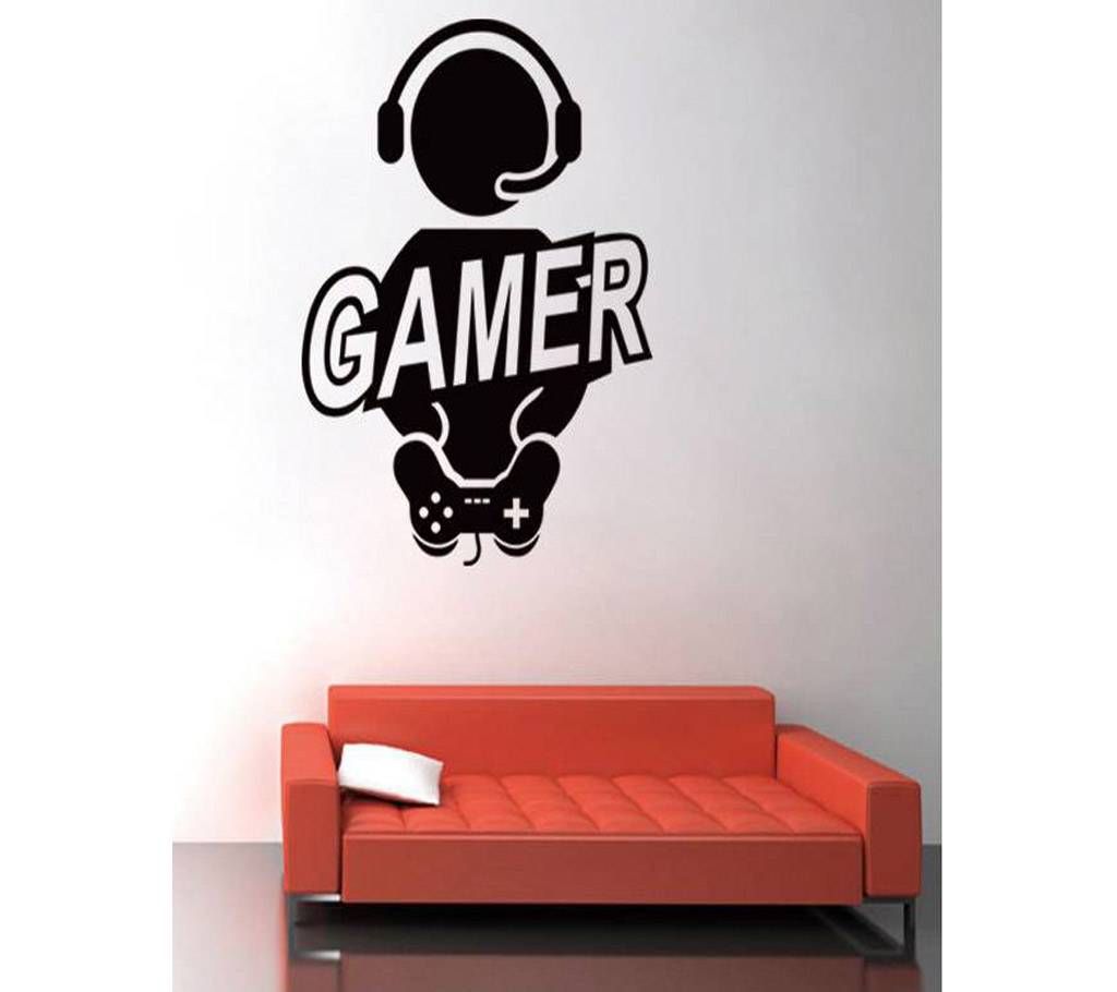 Gamer Adhesive Wall sticker For Home Decoration