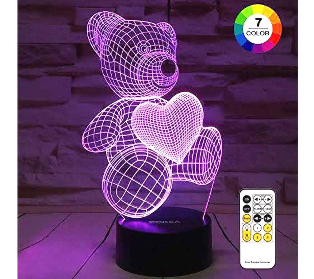 3D Visualization Creative lamp remote control light
