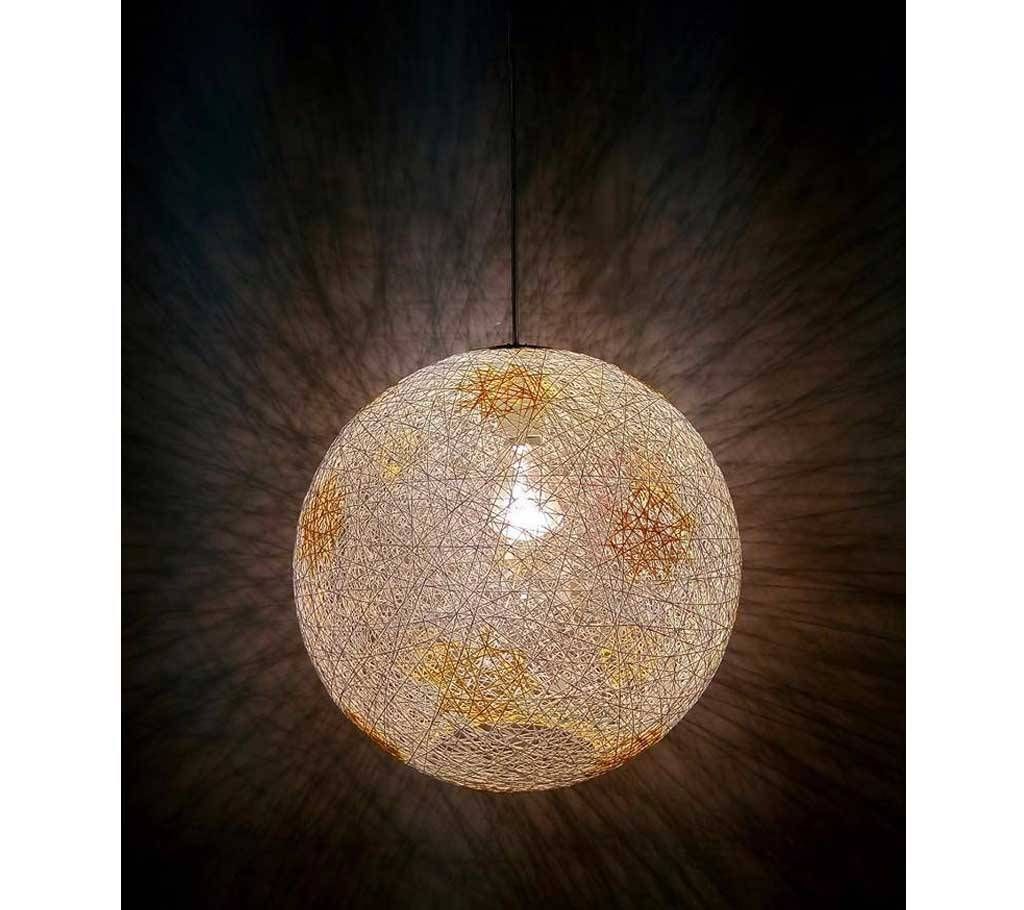 Hanging Cotton Ball lamp