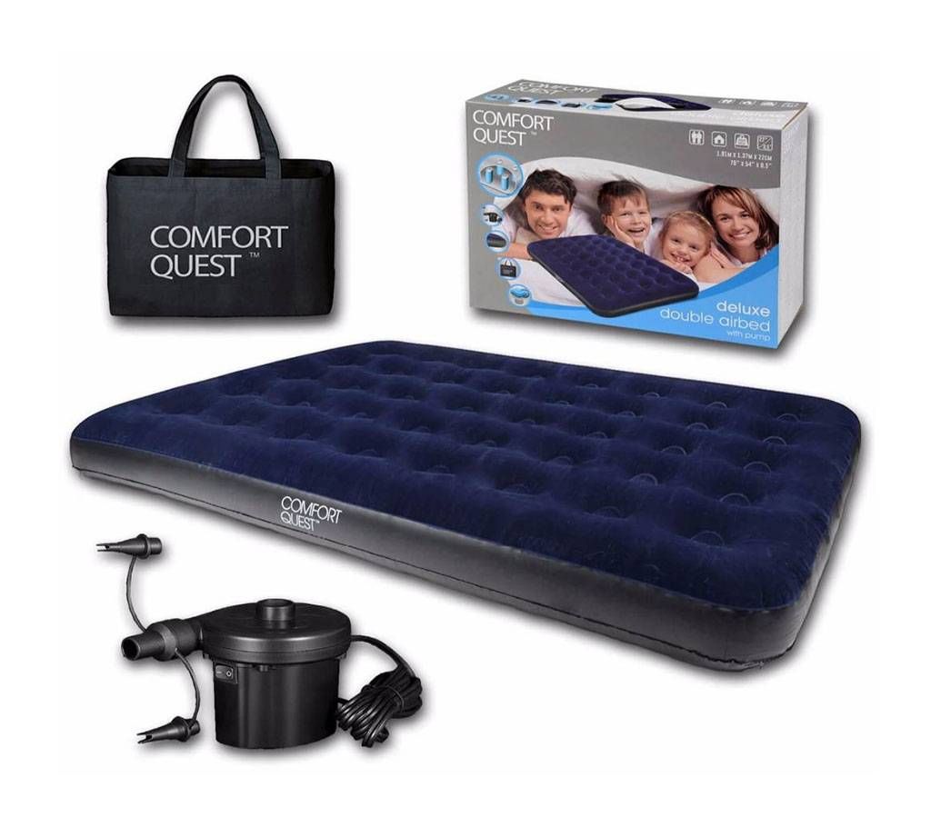 Bestway Inflatable Double Air bed with air pumper