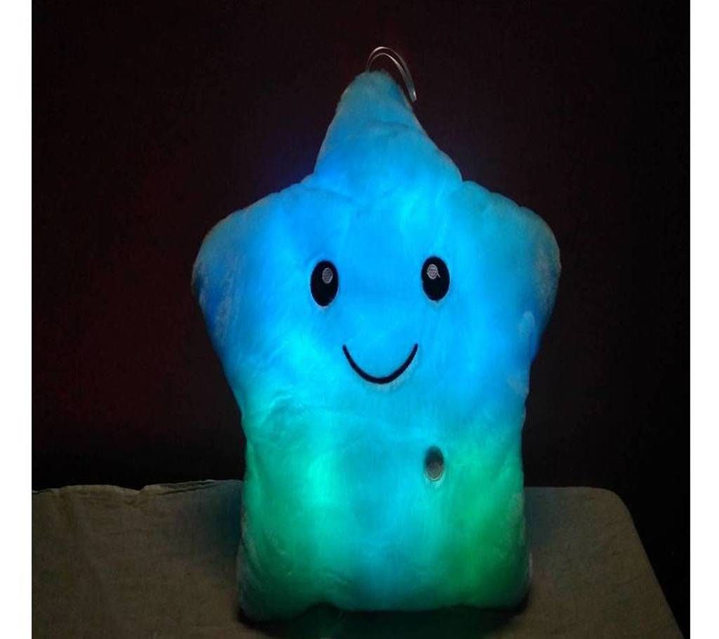Color changing lighting pillow (Star shaped)