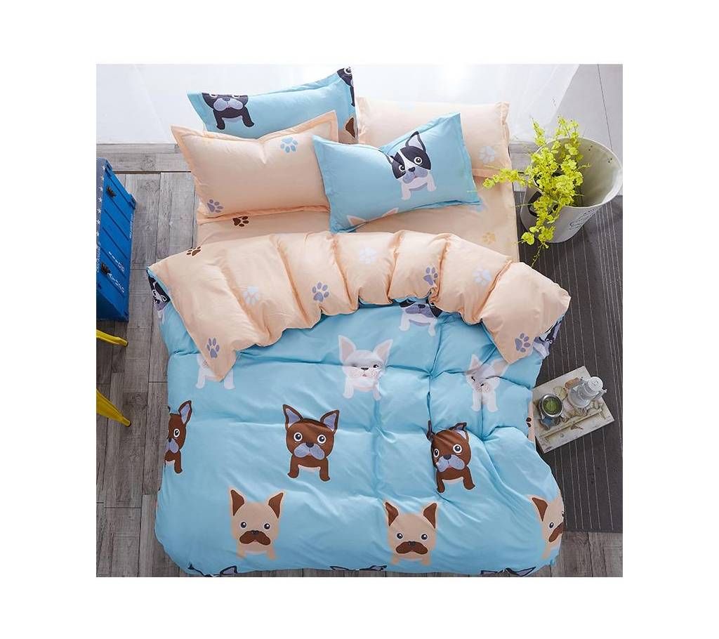 Aloy Cotton Double bed seat set