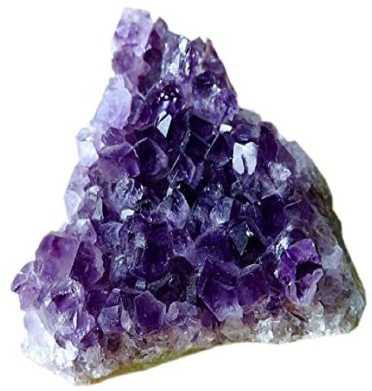 Aurra Stores LAB Certified Aurra Stores Amethyst RAW-Rough (200 to 250 g) Decorative Showpiece - 5 cm  (Stone, Purple)