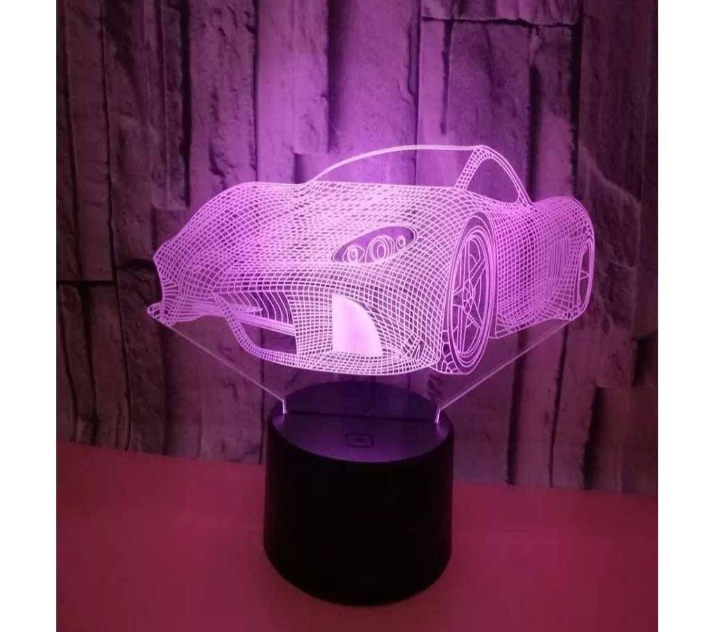 Creative 3D light remote control 7 colors