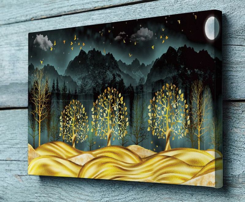 HD RAPID DESIGN Framed Wall Painting Canvas for home & office decor (12X18inch)etc_067 Canvas 12 inch x 18 inch Painting  (With Frame)