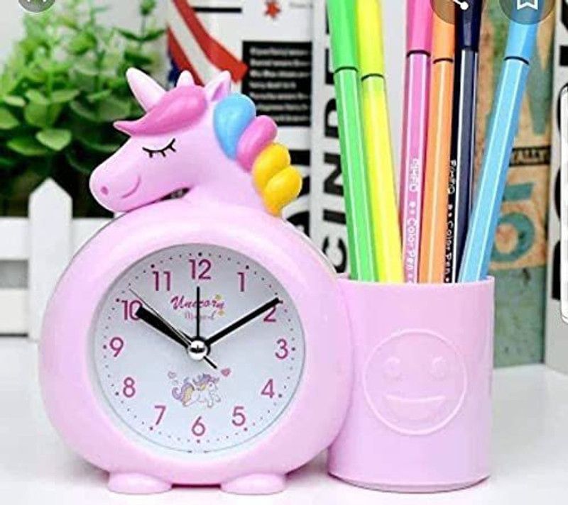 The Cube Mart Analog Pink Clock