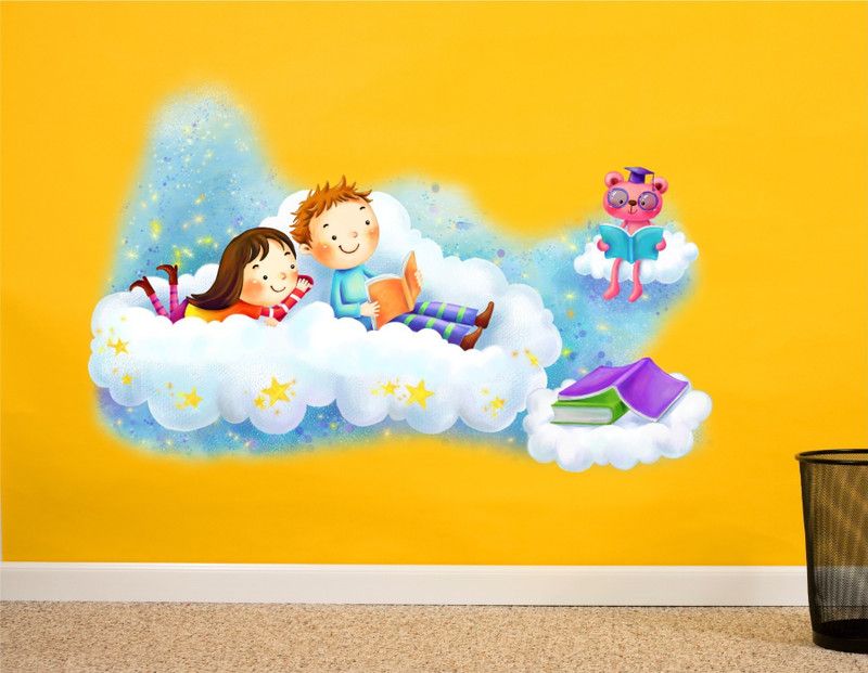 BALKRISHNA WALL STICKER 90 cm NEW FUNNY CARTOONS Self Adhesive Sticker  (Pack of 1)